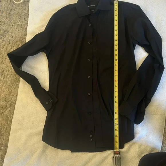 ALTON LANE men’s black shirt‎ size M - Picture 9 of 10